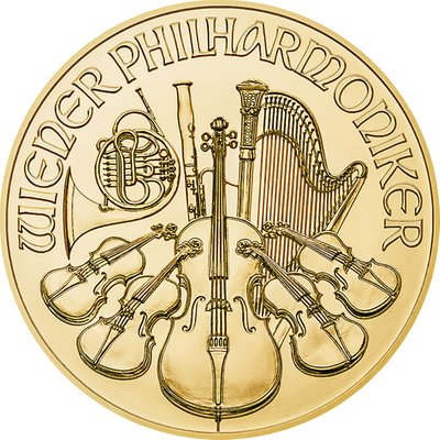 Gold Austrian Philharmonic 1 oz (Random Year)