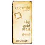 Gold bar 1 kilo - various manufacturers