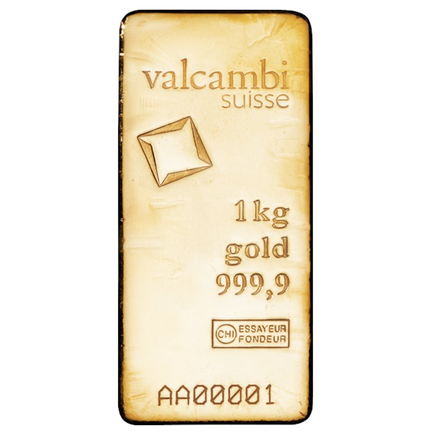 View 1: Gold bar 1 kilo - various manufacturers