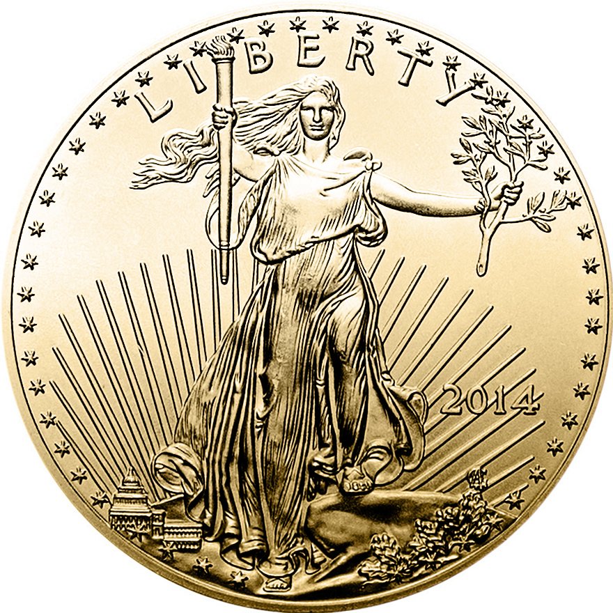 View 1: Gold American Eagle 1/4 oz (Random Year)