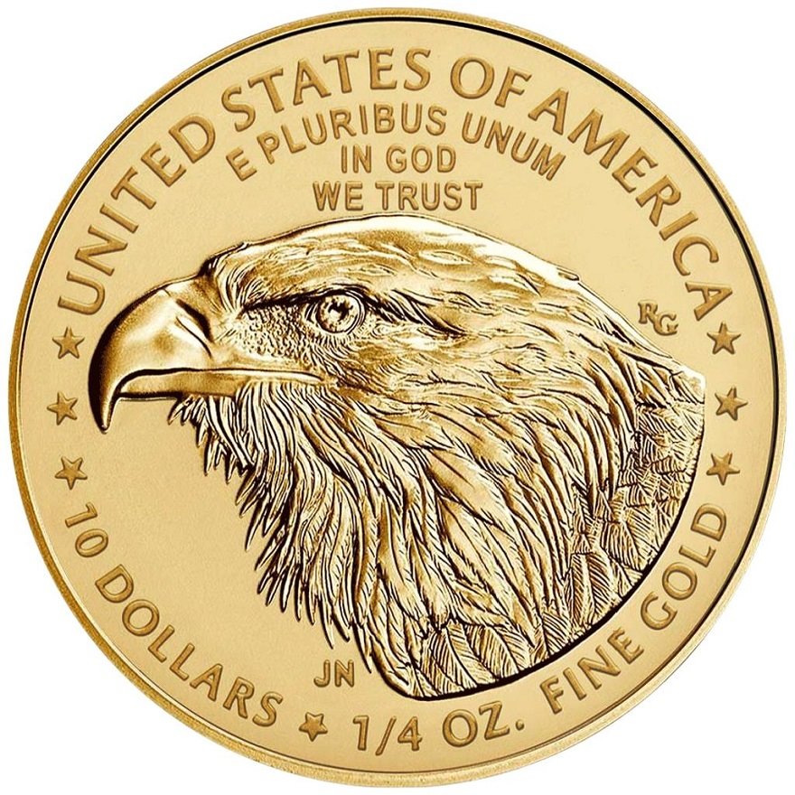 View 3: Gold American Eagle 1/4 oz (Random Year)