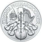 Silver Austrian Philharmonic 1 oz (Random Year) 