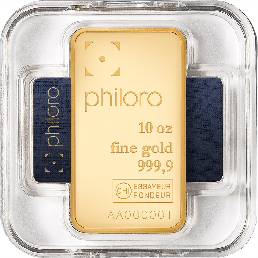 View 1: Gold bar 10 oz - philoro