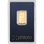 Gold bar 5 gram - philoro