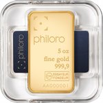 Gold bar 5 oz - philoro