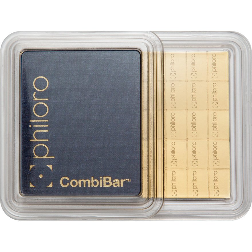 View 3: Gold CombiBar® 50 x 1 gram - philoro