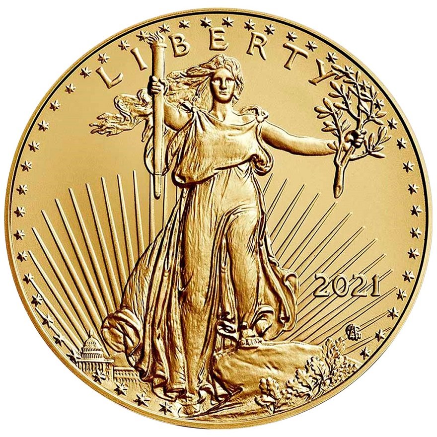 View 1: Gold American Eagle 1 oz (Random Year)