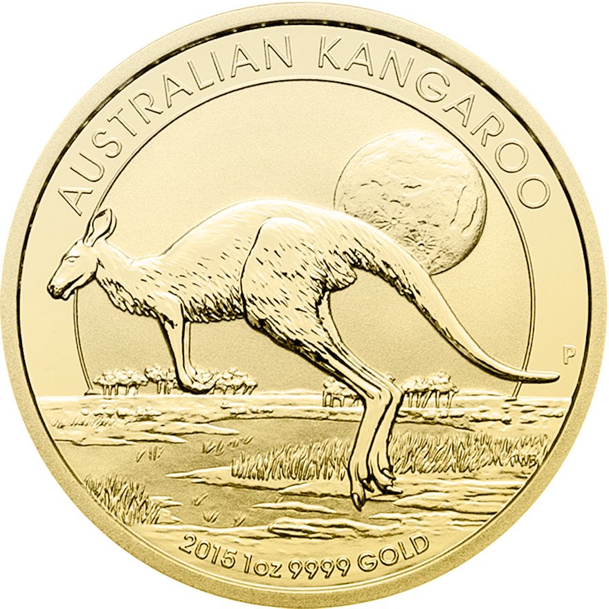 View 1: Gold Australia Kangaroo 1 oz (Random Year)