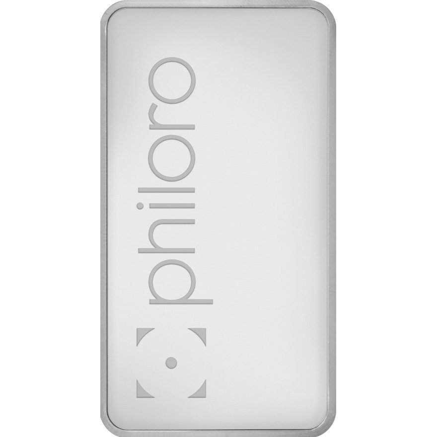 View 2: Silver bar 1 kilo - philoro
